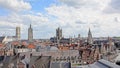 Ghent cityscape, Belgium